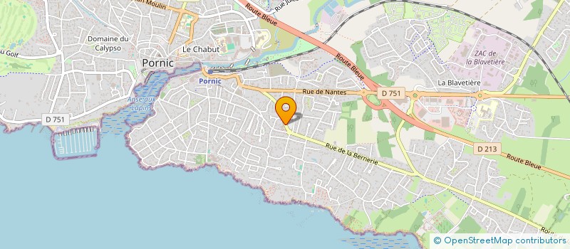 localisation de l'entreprise CEMIVILA  PORNIC