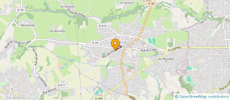 localisation de l'entreprise CEMJ SARL  SAINT-DIDIER-AU-MONT-D'OR