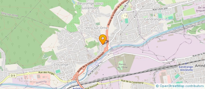 localisation de l'entreprise CEMKO  VITRY-SUR-ORNE