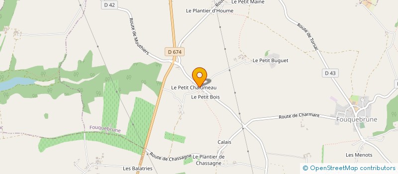 localisation de l'entreprise CEMM à FOUQUEBRUNE