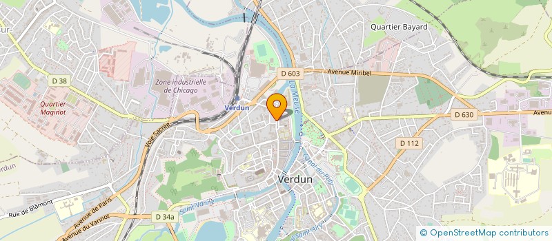 localisation de l'entreprise CEMMA 2000 à VERDUN