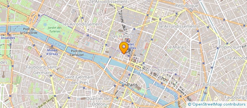 localisation de l'entreprise CEMME à PARIS