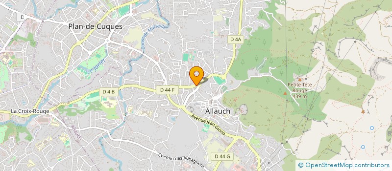 localisation de l'entreprise CEMO  ALLAUCH