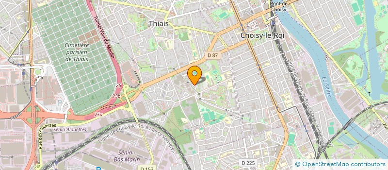 localisation de l'entreprise CEMO PHARMA à THIAIS