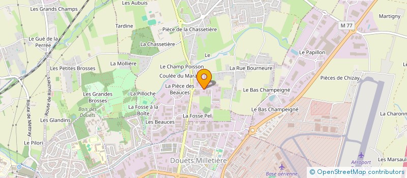 localisation de l'entreprise CEMOB  NOTRE DAME D'OE