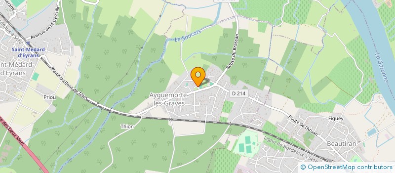 localisation de l'entreprise CEMOIKILEFE  AYGUEMORTE-LES-GRAVES