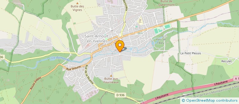 localisation de l'entreprise CEMOLOZO  SAINT-ARNOULT-EN-YVELINES