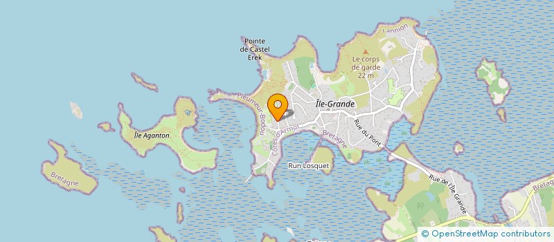 localisation de l'entreprise CEMOSEMO  PLEUMEUR-BODOU