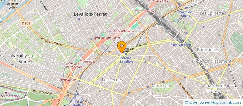 localisation de l'entreprise CEMP à PARIS
