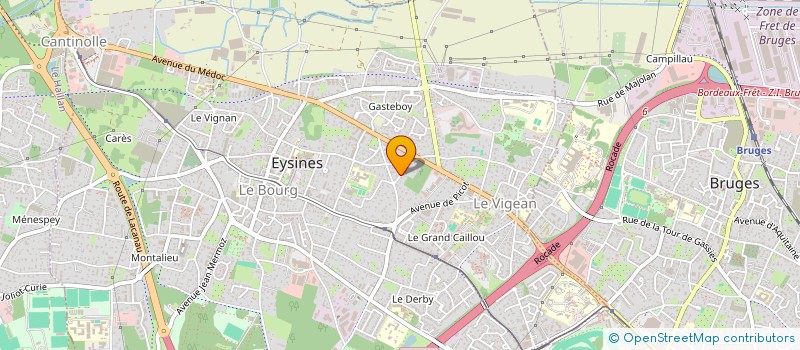 localisation de l'entreprise CEMS à EYSINES
