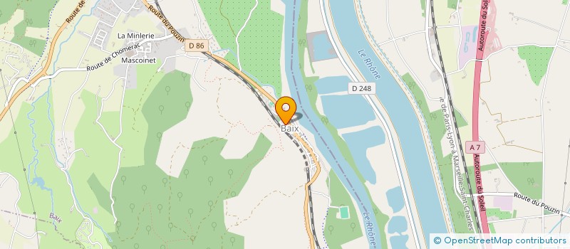 localisation de l'entreprise CEMS  ROMPON