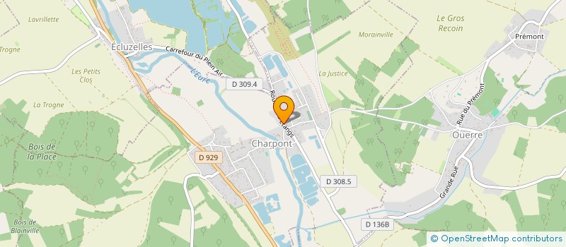 localisation de l'entreprise CEMSIE à CHARPONT