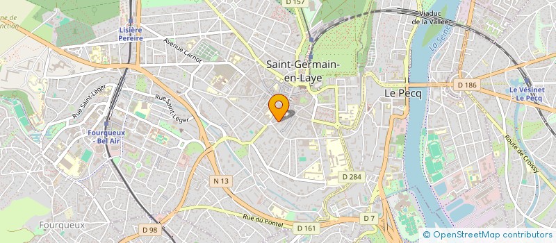 localisation de l'entreprise CEMSO  SAINT-GERMAIN-EN-LAYE