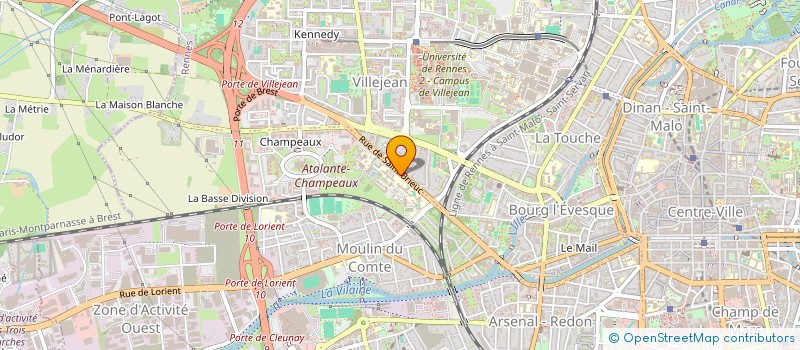localisation de l'entreprise CEMYAGRO à RENNES