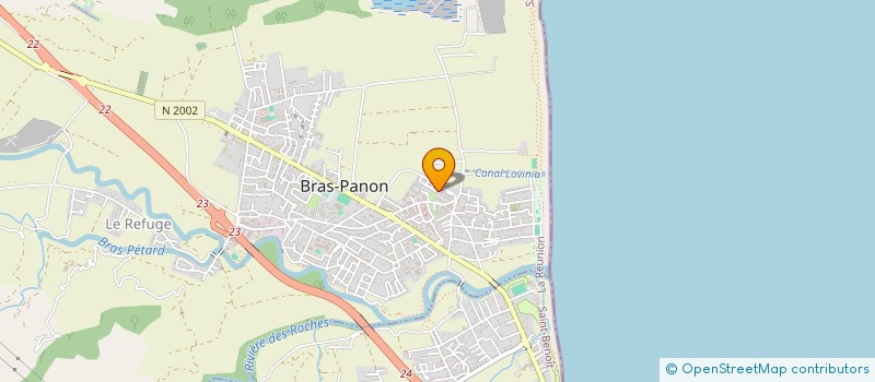 localisation de l'entreprise CEN'ARBRE DE VIE  BRAS-PANON