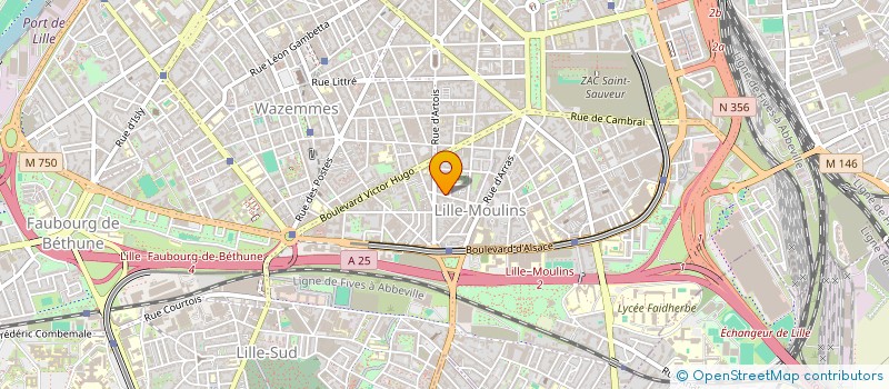 localisation de l'entreprise CEN ETUDE RECHERCH IMMIGRATION MIGRATION à LILLE