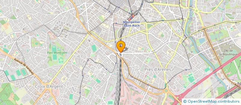 localisation de l'entreprise CEN SPORTIF MUNIC MONTPELLIER à MONTPELLIER