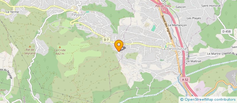 localisation de l'entreprise CENA PATRIMOINE  PEYPIN