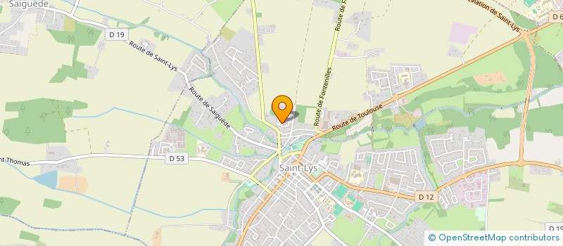 localisation de l'entreprise CENA TAXI  ST THOMAS