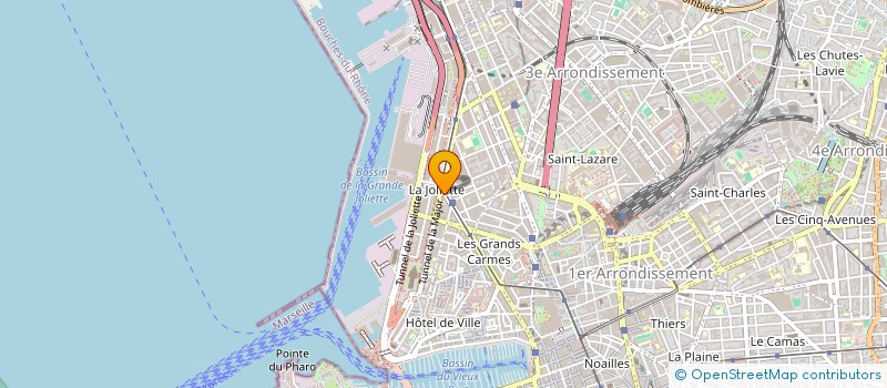 localisation de l'entreprise CENARO SUD à MARSEILLE
