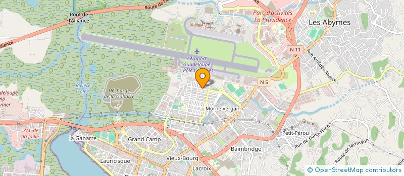 localisation de l'entreprise CENATUS à LES ABYMES