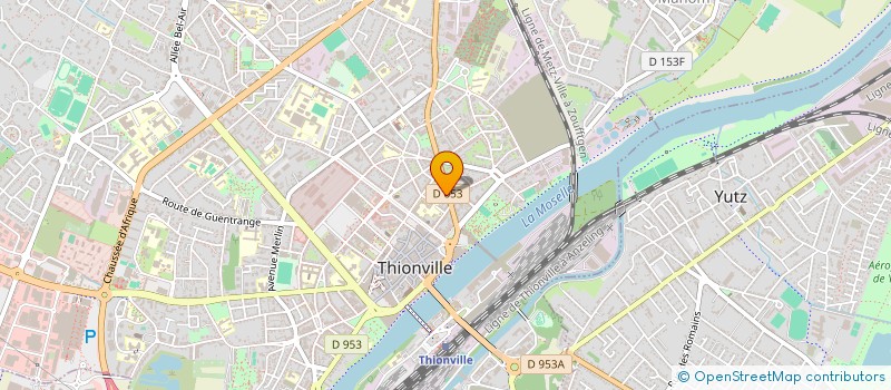 localisation de l'entreprise CENBRI PROMOTION à THIONVILLE