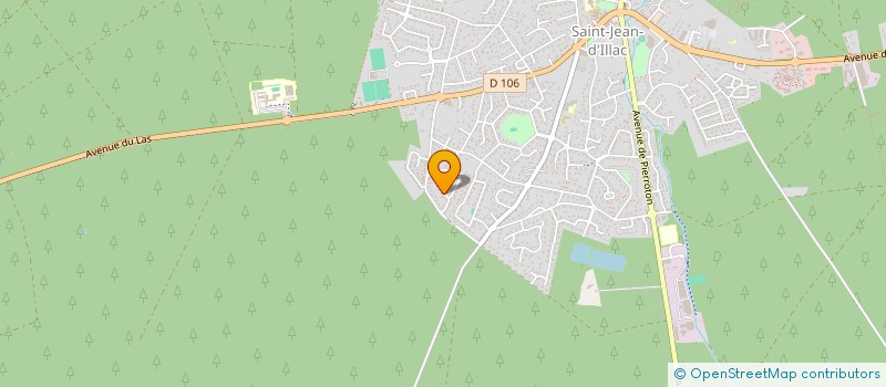 localisation de l'entreprise CEND CORDIER  SAINT-JEAN-D'ILLAC