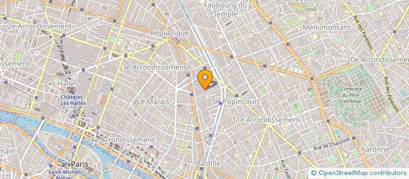 localisation de l'entreprise CENDOR  PARIS