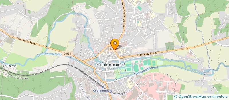 localisation de l'entreprise CENDRARS  COULOMMIERS