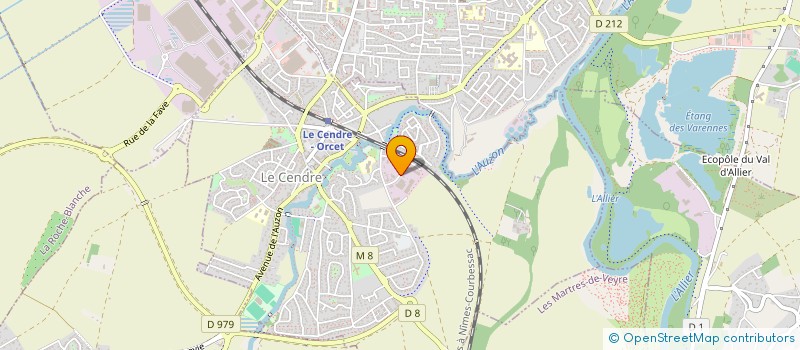 localisation de l'entreprise CENDRE ELECTRIQUE  LE CENDRE