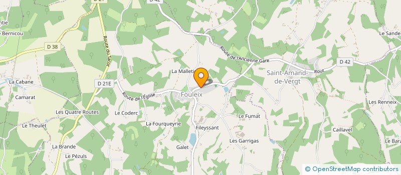 localisation de l'entreprise CENDRIEUX DISTRIBUTION à VAL DE LOUYRE ET CAUDEAU
