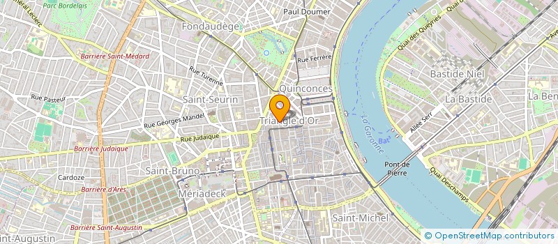 localisation de l'entreprise CENDRILLON à BORDEAUX