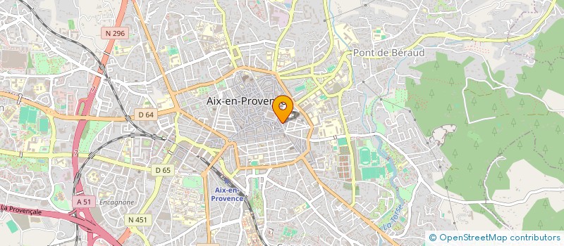 localisation de l'entreprise CENDRILLON CHAUSSEUR  AIX-EN-PROVENCE