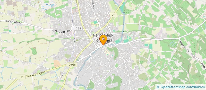 localisation de l'entreprise CENDRILLON CP à PERNES-LES-FONTAINES