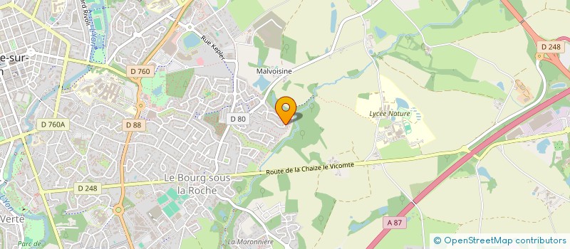 localisation de l'entreprise CENEDELLA SERRIER LMNP à LA ROCHE-SUR-YON