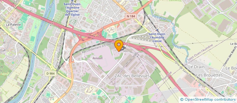 localisation de l'entreprise CENERGY  SAINT-OUEN-L'AUMONE