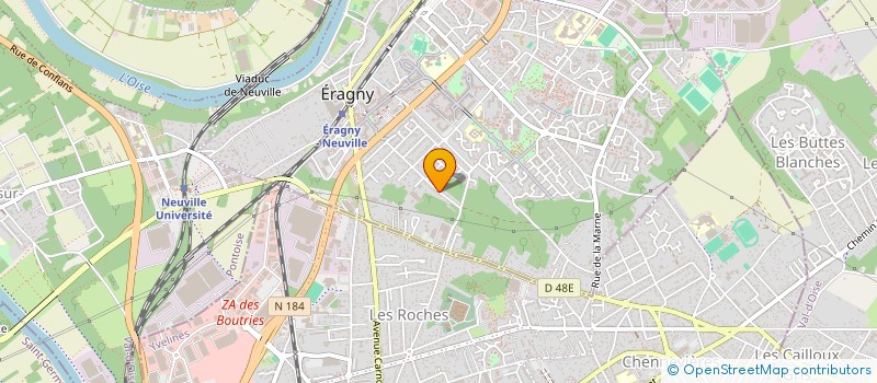 localisation de l'entreprise CENEVIS SARL  ERAGNY