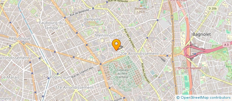 localisation de l'entreprise CENGIZ  PARIS