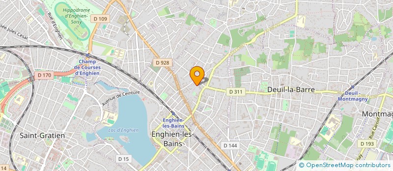 localisation de l'entreprise CENI  MONTMORENCY