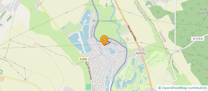 localisation de l'entreprise CENIJEMAQUE  IVRY-LA-BATAILLE