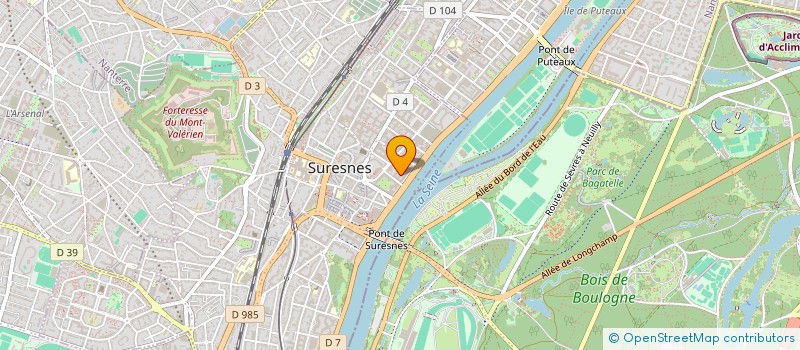 localisation de l'entreprise CENIT KEONYS FR  SURESNES