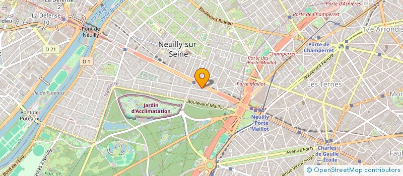 localisation de l'entreprise CENITZ 3 à NEUILLY-SUR-SEINE