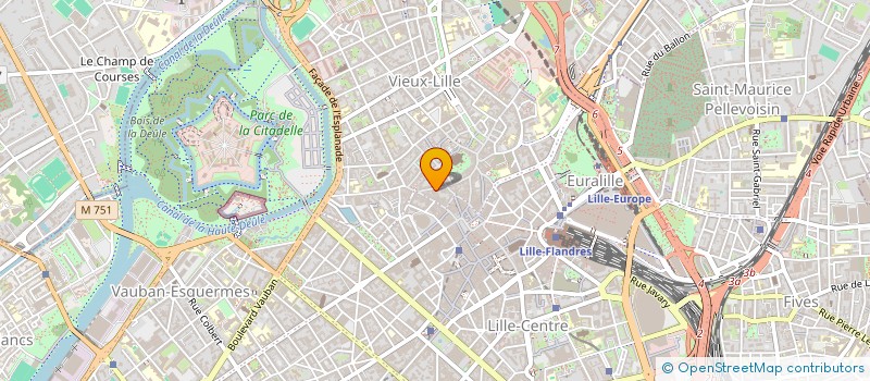 localisation de l'entreprise CENITZ à LILLE