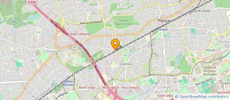 localisation de l'entreprise CENIXPERT à PESSAC