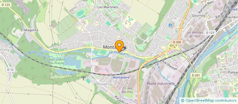 localisation de l'entreprise CENNEF TECHNOLOGIES  MONTATAIRE