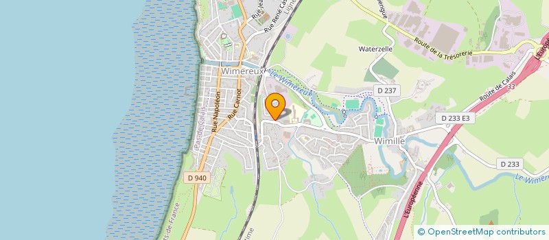 localisation de l'entreprise CENOKA  WIMILLE