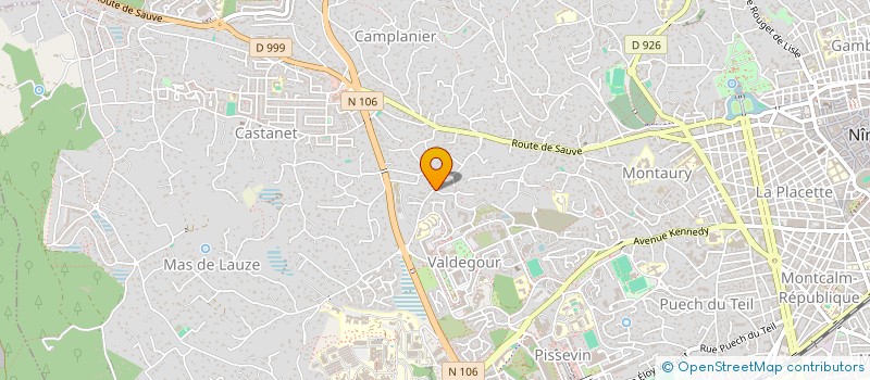 localisation de l'entreprise CENOTE à NIMES