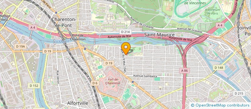 localisation de l'entreprise CENOUKILA  MAISONS-ALFORT