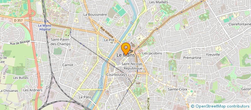 localisation de l'entreprise CENOVIA  LE MANS
