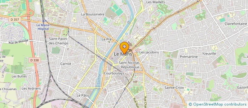 localisation de l'entreprise CENOVIA CITES  LE MANS